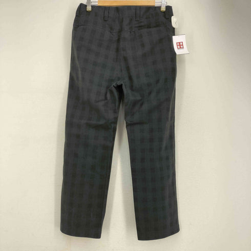 デサントポーズ DESCENTE PAUSE CHECK WIDE TAPERED PANTS チェックワイドテーパードパンツ メンズ JPN:S