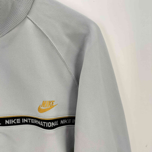 ナイキ NIKE 紺タグ 刺繍ロゴ リブライン トラックジャケット メンズ JPN:XL