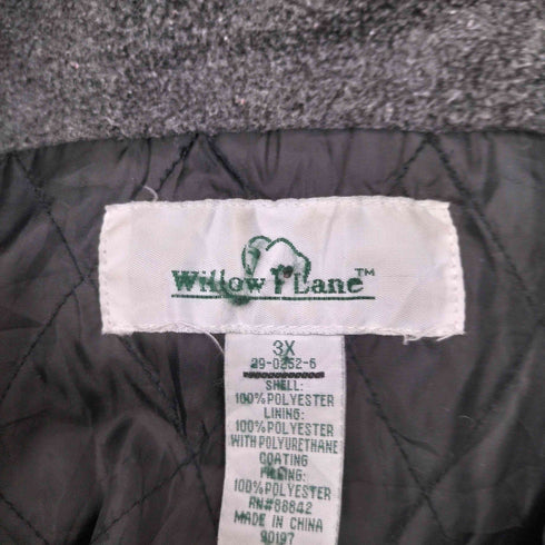willow lane オーバーサイズ キルティングジャケット メンズ 3X