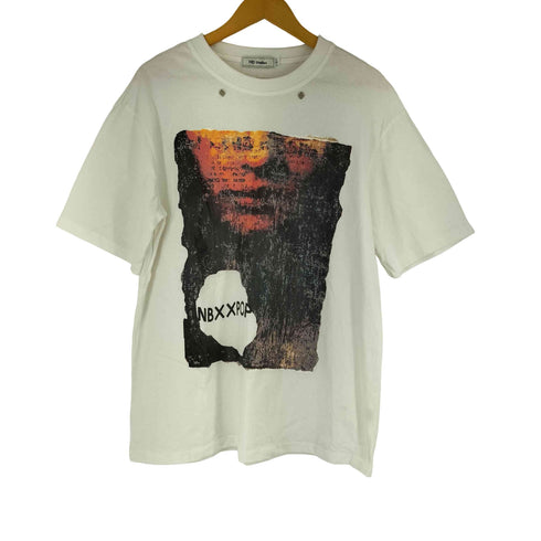 HD STUDIOS ハトメデザイン 両面プリント 半袖 Tシャツ レディース JPN:L