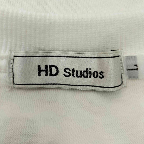 HD STUDIOS ハトメデザイン 両面プリント 半袖 Tシャツ レディース JPN:L