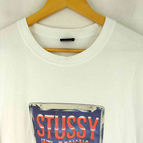 ステューシー Stussy ナンバープレート クルーネックTシャツ メンズ JPN:L