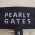 パーリーゲイツ PEARLY GATES ロゴワッペン 鹿の子 半袖ポロシャツ メンズ JPN:4