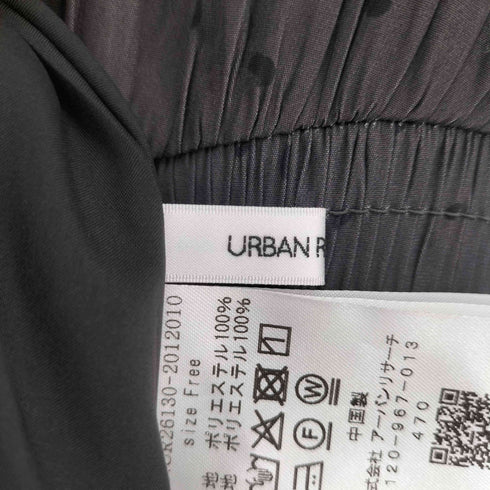 アーバンリサーチ URBAN RESEARCH ウエストシャーリングドットワンピース レディース FREE