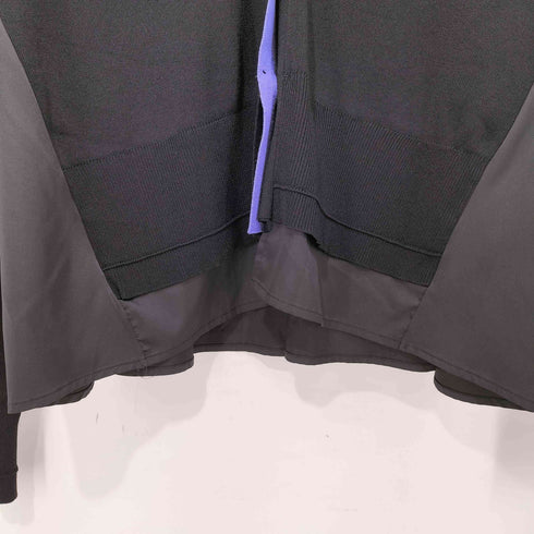 マーシャルテル MARECHAL TERRE 24SS Cardigan レイヤードデザイン 異素材切替 カーディガン レディース JPN:2