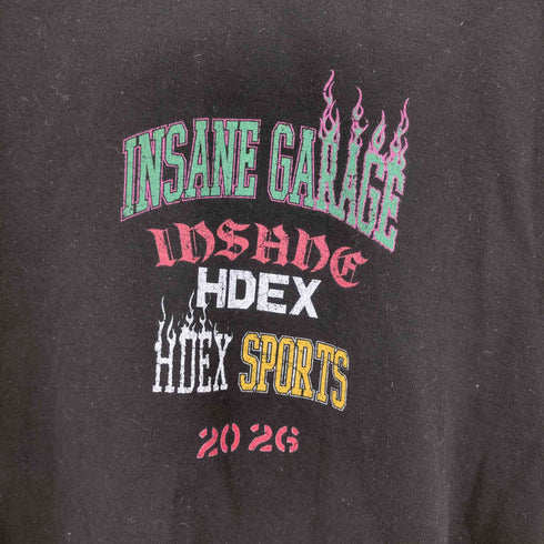 HDEX エイチデックス INSANE GARAGE MOOD MIX MUSCLE FIT SHORT SLV プリント 半袖 Tシャツ SPORT メンズ M