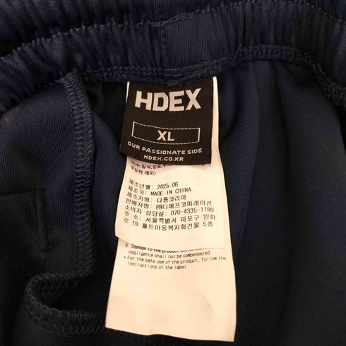 HDEX エイチデックス サイドライン イージー ワイドショーツ メンズ XL