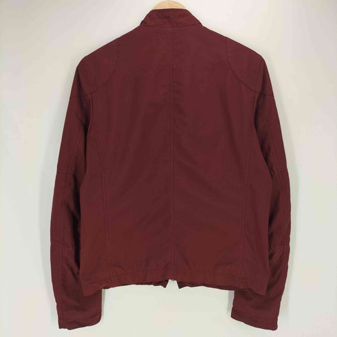 ニーキューイチニーキューゴーオム 291295=HOMME 裏地メッシュ ピーチスキン ダブルジップ スタンドカラージャケット メンズ