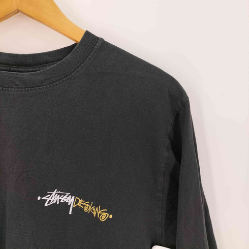 ステューシー Stussy Positive Vibration Pigment Dyed ロングスリーブTシャツ ロンT メンズ import:M