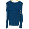 ビーシービージーマックスアズリア BCBG MAXAZRIA ナイロン混 アルパカ リボン ケープ ニット レディース import:S