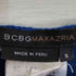 ビーシービージーマックスアズリア BCBG MAXAZRIA ナイロン混 アルパカ リボン ケープ ニット レディース import:S