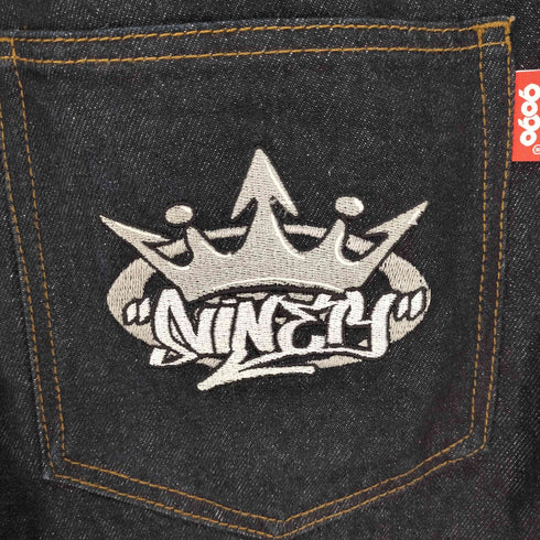 ナインティナインティ 9090 King Logo Buggy Jorts キングロゴ バギージョーツ メンズ JPN:L