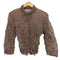 Wrinqle ポップコーン プリーツ L/S シャツ レディース M~L