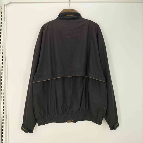 SUN MOUNTAIN 90S OLD Waterproof 裏地 メッシュ ウォータープルーフ フルジップ ブルゾン ジャケット ブラック メンズ XXL