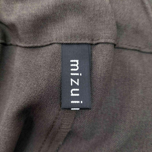 ミズイロインド mizuiro ind 2タック ワイドパンツ レディース