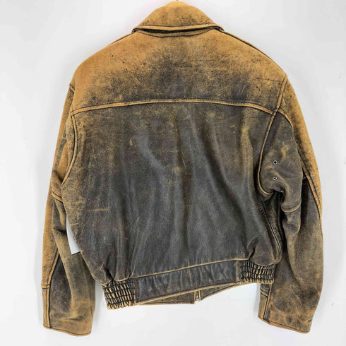 シェビニオン CHEVIGNON GENUINE LEATHER 本革 レザージャケット メンズ M