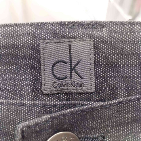 シーケーカルバンクライン ck Calvin Klein ストライプ テーパードスラックス メンズ US:32-33