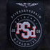 PETERSAYSDENIM 両面プリント スカル クルーネックTシャツ メンズ