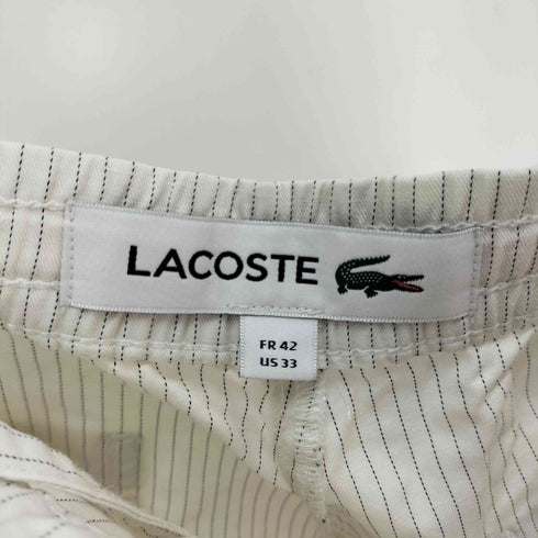 ラコステ LACOSTE ストライプ イージーパンツ メンズ 42/33