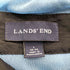 ランズエンド LANDS END 裏地 メッシュ パッカブル フード 企業ロゴ ナイロン シェル ブルゾン ジャケット ブラック 裾ドローコード メンズ import:L