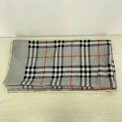 バーバリーズ BURBERRYS 90s ロゴプリント ノバチェック スカーフ レディース