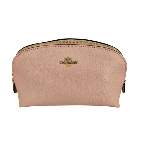 コーチ COACH クロスグレイン レザーポーチ レディース