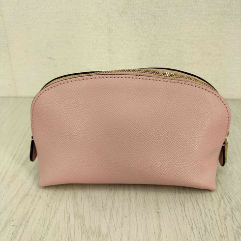 コーチ COACH クロスグレイン レザーポーチ レディース