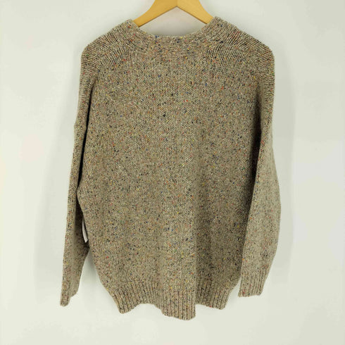 マカフィー MACPHEE マルチカラー ネップ Vネック ウールシルクモヘア混紡 ニット レディース import:S