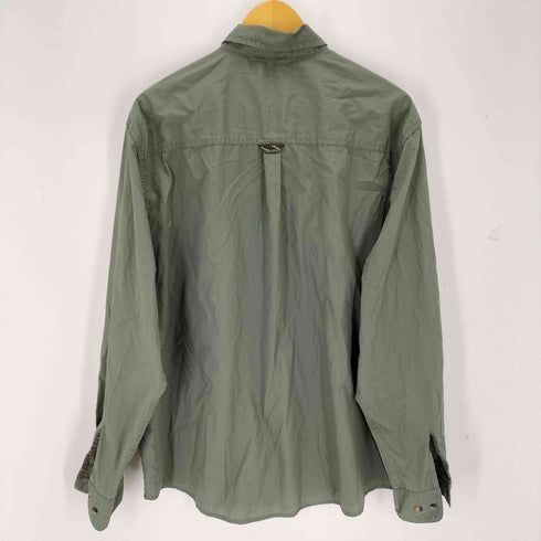 ラングラー Wrangler コットンポリ フラップポケット 長袖シャツ メンズ XL