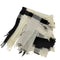 イッセイミヤケ ISSEY MIYAKE fringed hem scarf レディース