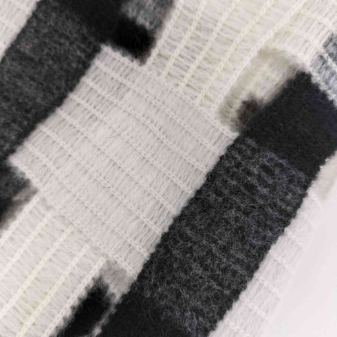 イッセイミヤケ ISSEY MIYAKE fringed hem scarf レディース