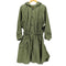 アイエスイッセイミヤケ I.S. ISSEY MIYAKE 90s 91ss ギャザー フーデット コート レディース JPN:M