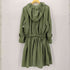 アイエスイッセイミヤケ I.S. ISSEY MIYAKE 90s 91ss ギャザー フーデット コート レディース JPN:M