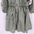 アイエスイッセイミヤケ I.S. ISSEY MIYAKE 90s 91ss ギャザー フーデット コート レディース JPN:M