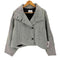 Cafune カフネ SILK BLEND HERRINGBONE STAND BLOUSON シルク ブレンド ヘリンボーン スタンド ブルゾン import レディース 38