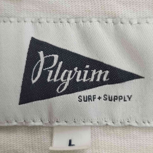 ピルグリムサーフプラスサプライ Pilgrim Surf+Supply Pennant Print tee メンズ JPN:L