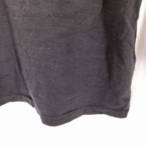 ヨウジヤマモト Yohji Yamamoto 80s 丸文字タグ 初期 パッチ 長袖 ニット メンズ