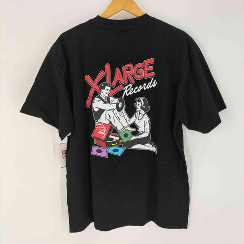 エクストララージ XLARGE LISTEN TO THE RECORD S/S TEE Tシャツ メンズ import:L