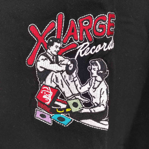 エクストララージ XLARGE LISTEN TO THE RECORD S/S TEE Tシャツ メンズ import:L