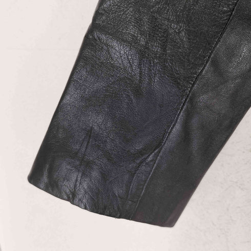 ウィルソン Wilsons Leather genuine leather リアルレザー 本革 2B テーラードジャケット レディース M