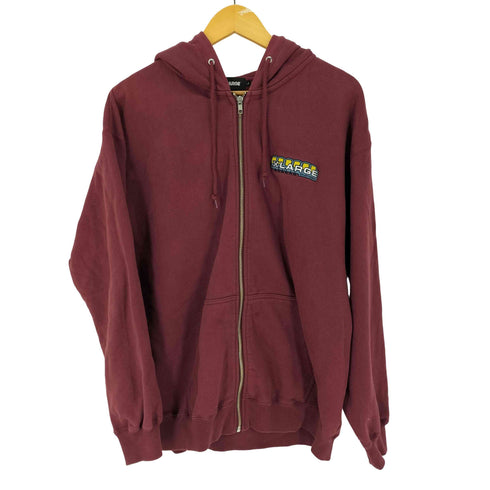 エクストララージ XLARGE MULTI EMBLEM ZIP HOODED SWEATSHIRT マルチ エンブレム ジップパーカー メンズ import:L