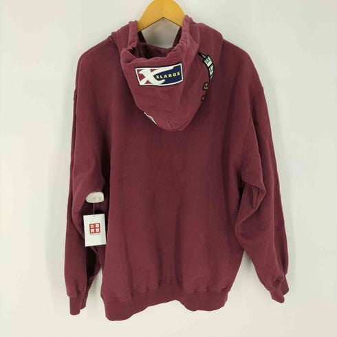 エクストララージ XLARGE MULTI EMBLEM ZIP HOODED SWEATSHIRT マルチ エンブレム ジップパーカー メンズ import:L