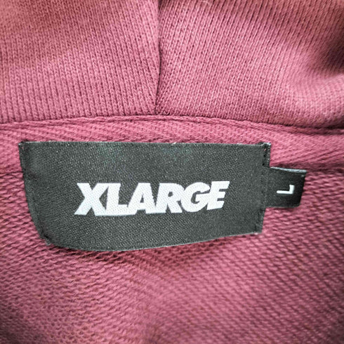 エクストララージ XLARGE MULTI EMBLEM ZIP HOODED SWEATSHIRT マルチ エンブレム ジップパーカー メンズ import:L
