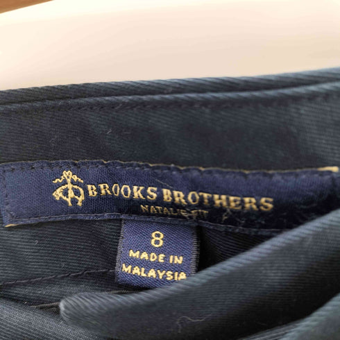 ブルックスブラザーズ BROOKS BROTHERS ナタリーフィット ノータック スラックス メンズ US:8