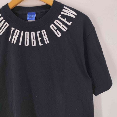 MAD TRIGGER CREW ロゴ プリント クルーネック 半袖 Tシャツ メンズ JPN:L