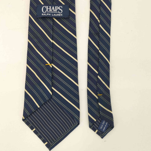 チャップスラルフローレン CHAPS RALPH LAUREN ストライプ柄 シルクネクタイ メンズ