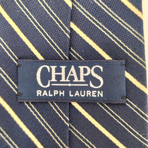 チャップスラルフローレン CHAPS RALPH LAUREN ストライプ柄 シルクネクタイ メンズ