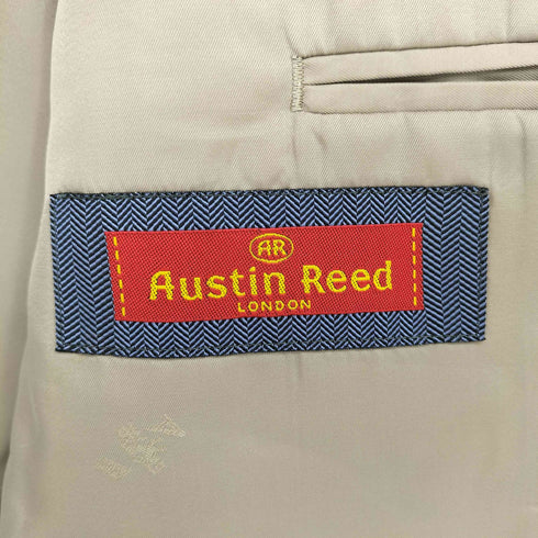 オースティンリード AUSTIN REED カシミヤ100 重ね菱 総柄 サイドベンツ 2B テーラード ジャケット メンズ