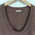 HOUSE OF CB cashmere カシミヤ混 クロップド Uネック ニット セーター import レディース M