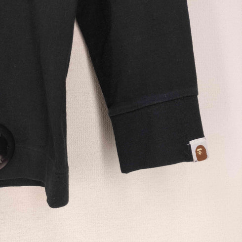 ベイプ BAPE 00S BUSY WORKS ビジーワークス サークルロゴ 長袖 Tシャツ メンズ JPN:M